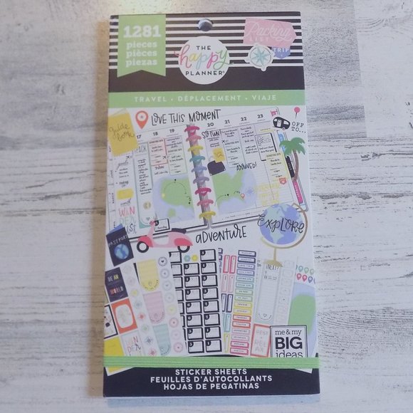 The Happy Planner Other - The Happy Planner ~ Sticker Sheets ~ Travel